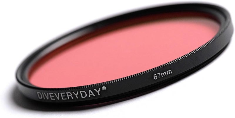 DIVEVERYDAY M67 Pink Filter Compatible with 67mm Thread Lens and adapters for Underwater Photography and Videography. - Image 3